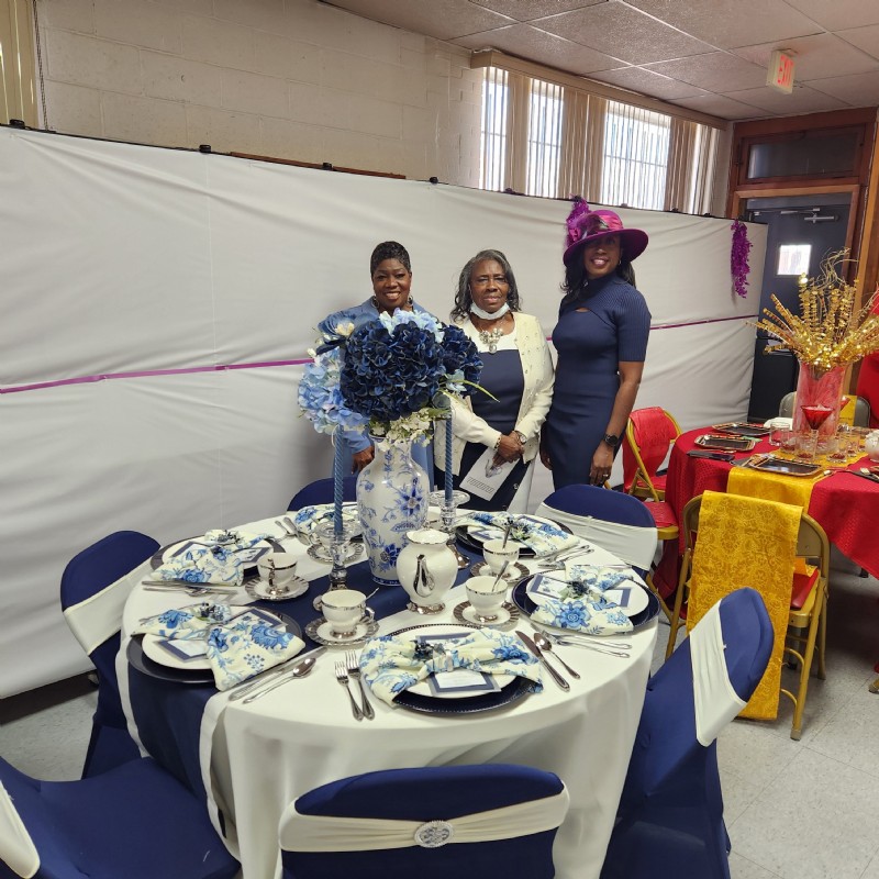 2024 Women's Day-Shades of Grace Hats & Gloves Tea